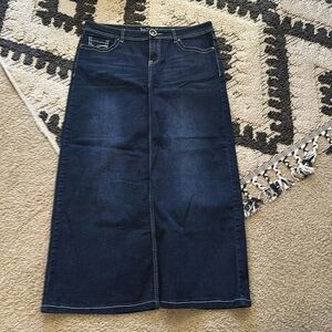 Dark Blue Women's Jean Skirt